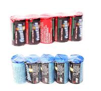 Lot de 5 à 30 mini volcan h2i - Feu d'artifice - Étoiles magiques - Pluie de rêve - Pour les fêtes - Avec des étincelles argentées, rouges et dorées et bleues - Kat: F1