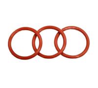 Lot de 5 à 50 joints toriques en silicone rouge, épaisseur 2 mm, bague d'étanchéité en silicone, isolation étanche(OD7mm-50pcs)