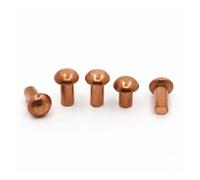 Lot de 5 à 50 rivets auto-bloquants à tête ronde en alliage de cuivre massif M1.5 M2.0 M2.5 M3 M4 M5 M6 M8 GB867(M8 5pc,3mm)