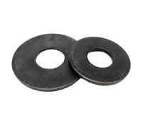 Lot de 5 à 50 rondelles plates extra larges en acier au carbone noir M2-M30, grade 8.8, joint ultra-fin(M3x12x1-50Pcs)