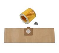 Lot de 5 à poussière et 1 filtre pour aspirateur WD3 Premium WD 3,300 M WD 3,200 WD3.500 P 6,959-130