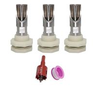Lot de 5 abreuvoirs automatiques en acier inoxydable robuste pour cochons et chèvres avec connecteurs