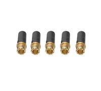 Lot de 5 accessoires de jouet - Prise de conversion ESC - Fiche banane mâle de 4 mm vers connecteur femelle plaqué or de 6,5 mm pour avion RC (8 mm M à 6,5 mm F)