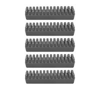 Lot de 5 accessoires pour imprimante - Brosse de buse montée sur plateau chauffant - Outil de nettoyage en silicone - Pièces de nettoyage pour imprimante - Buse adhésive