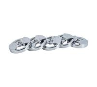 Lot de 5 adaptateurs de disque vinyle en plastique pour tourne-disque rond de rechange pour phonographe