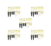 Lot de 5 adaptateurs de valve Presta Schrader pour pompe à vélo Buse Compresseur d'air Set 1