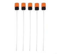 Lot de 5 adaptateurs haute pression en polypropylène pour bouteilles de