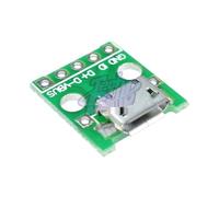 Lot de 5 adaptateurs micro USB vers DIP 2,54 mm 5 broches connecteur femelle type B convertisseur PCB platine d'expérimentation USB-01 carte de commutation SMT siège mère