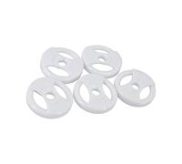 Lot de 5 adaptateurs ronds en plastique pour tourne-disque pour phonographe, accessoires de phonographe