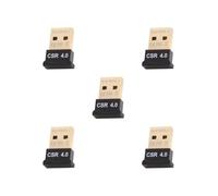 Lot de 5 adaptateurs USB Bluetooth 4.0 Mini récepteur CSR Bluetooth 4.0 Adaptateur USB 2.0 Interface USB 2.0