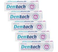 Lot de 5 adhésifs thermoplastiques pour prothèses dentaires - Coussin et recourbeur - Prise en main confortable et sûre jusqu'à 7 jours - Sans colle - Sans zinc - Longue tenue
