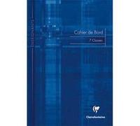 Lot de 5 Agendas de bord brochure souple, Format 21 x 29,7 cm, 144 pages : 48 cases par semaine, Couverture carte G