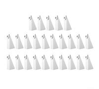 Lot de 5 aides à l'installation de gouttières en aluminium pour gouttières de style K de 12,7 cm pour obtenir une pente précise et une fiabilité de drainage (B)