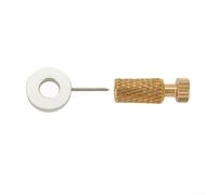 Lot de 5 aiguilles à badigeonner faites à la main pour la couture du cuir et les tâches d'alignement (B)