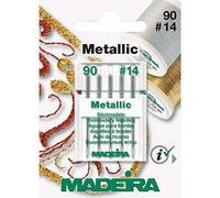 5 Aiguilles Madère Clé pour métallique fil Piston Plat pour machine à coudre calibre 90/14