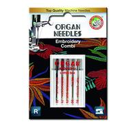 Lot de 5 aiguilles pour machine à broder Organ