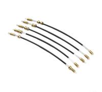 Lot de 5 ajusteurs de fil pour cordier de violon, convient pour différentes tailles de violon, y compris 3/4 à 1/8, matériau en nylon pour une utilisation fiable (4/4 3/4)