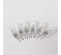Lot de 5 ampoules halogènes G4 6 V 5 W 10 W 15 W 20 W 25 W 30 W 40 W, intensité variable, blanc chaud 2800 K, adaptées au remplacement d'ampoules d'instruments de microscope 5 W 6 V - 5 pièces