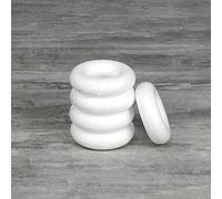 Lot de 5 Anneaux/Couronnes Pleines, 7,4 cm de diamètre, Bouée en polystyrène Haute densité
