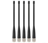 Lot de 5 antennes radio UHF 400 MHz-470 MHz Fouet souple TNC mâle, adaptées pour les enquêtes, récepteur GPS, système GNSS pour arpenteur