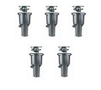 Lot de 5 Arroseurs Rain Bird Maxi PawPortée 6,70 à 13,70 mFiletage 1/2" et 3/4"