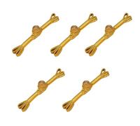 Lot de 5 attaches à coudre faites à la main Cheongsam - Boucle décorative pour costume traditionnel - Accessoires de vêtements - Boucle traditionnelle chinoise