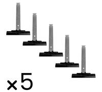 Lot de 5 attaches tablier souple tube ZF - L 147 mm - Pour lame 14 mm