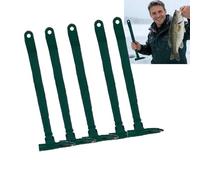 Lot de 5 attrape-appâts vivants intelligents, support d'appâts vivants, dispositif de capture mains libres pour la pêche sur glace, préparation rapide des hameçons, appât rapide pour l'eau douce et