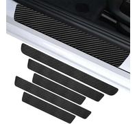 Lot de 5 Autocollants de de Seuil en Fibre de Carbone pour Mercedes-AMG GT 4-Door Coupé Mercedes-AMG GT 43/50/53/63/63S AMG GT 63, pour Seuil de Porte Garniture Anti Rayures Accessoires de Voiture