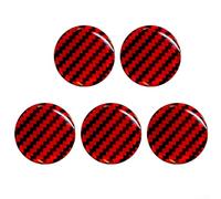 Lot de 5 autocollants de protection pour bout de pagaie de pickleball avec PVC et dos solide, offrant un soutien et une protection du capuchon de fesses (rouge et noir)