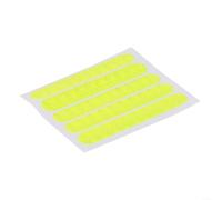 Lot de 5 autocollants réfléchissants pour trottinette Ninebot ES1 ES3 ES4 E22 E25 pour conduite de nuit en toute sécurité Jaune