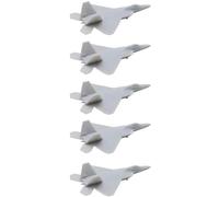 Lot De 5 Avions De Chasse Furtifs F-22, Modèle À Monter Soi-même, 1/2000-1/350, en Résine Photosensible, Collection Militaire(1/350 (54mm))
