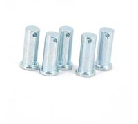 Lot de 5 - Axe goupille d’attelage percéØ12 mm - L30 mm pour chape