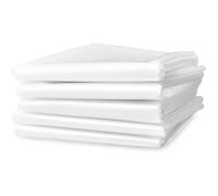 Lot de 5 bâches plastiques imperméables 2 x 3 m, anti-poussière, pour meubles, protection peinture et travaux, 6,56 x 9,8 pi