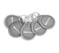 Lot de 5 badges RFID - SCS SENTINEL - CodeAccess 501 et A - Fréquence 125 kHz - Porte-clé inclus