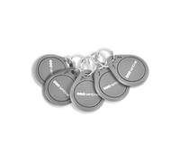 Lot de 5 badges RFID - SCS SENTINEL - CodeAccess 501 et A - Fréquence 125 kHz - Porte-clé inclus