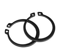 Lot de 5 bagues de retenue internes et externes for circlips d'arbre, rondelles à clip en C, anneau élastique M3-M42(M16)