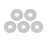 Lot de 5 bagues d'étanchéité en caoutchouc de silicone pour Siamp 45 et Storm 33a, rondelle de rechange blanche avec 7,2 cm de diamètre pour réparation de réservoir de toilette
