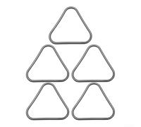 Lot de 5 bagues d'étanchéité en métal haute pression pour modèles Karcher K2 K3 K4 Numéro de pièce 9.081-422.0 Bague de serrage triangulaire pour arrêter les fuites et restaurer efficacement les