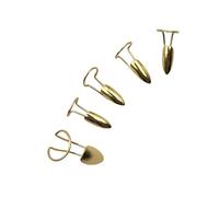 Lot de 5 bagues tendance en alliage pour ongles - Confortables - Accessoire pour ongles ouverts - Texture en alliage - Cadeau pour les tenues tendance - Accessoire pour ongles