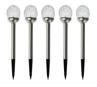 Lot de 5 balises solaire Perle de rosée