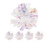 Lot de 5 balles froissées pour chats - Jouet sonore amusant et interactif et bruyant léger pour animal domestique pour rapporter, jouer à l'intérieur, taquiner, faire de l'exercice à la maison