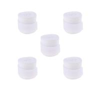 Lot de 5 bandages de boxe en coton pour taekwondo, gants de sport de plein air, blanc