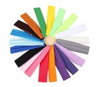 Lot de 5 bandeaux élastiques for femme, idéal for le sport en plein air, le cyclisme, le yoga, la course à pied, l'exercice(Random Color)