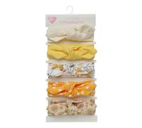 Lot de 5 bandeaux élastiques pour bébé - Oreilles de lapin - Bandeau élastique - Turban doux - Accessoire de cheveux pour nourrissons et tout-petits - Multicolore 8