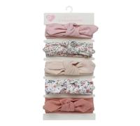 Lot de 5 bandeaux élastiques pour bébé - Oreilles de lapin - Bandeau élastique - Turban doux - Accessoire de cheveux pour nourrissons et tout-petits - Multicolore 11