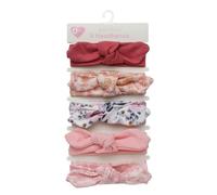 Lot de 5 bandeaux élastiques pour bébé - Oreilles de lapin - Bandeau élastique - Turban doux - Accessoire de cheveux pour nourrissons et tout-petits - Multicolore 12