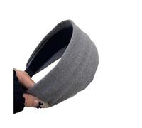 Lot de 5 bandeaux en velours violet tricoté à larges bords pour femme Motif de niche Tête de mort