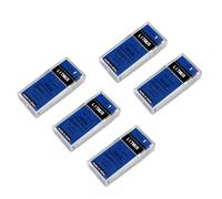 Lot de 5 bandelettes de test à usage multiple - Mesure précise de la base acide - Facile à utiliser pour le sol, l'eau, les liquides, l'analyse cosmétique, les bases acides, les bandelettes de test de