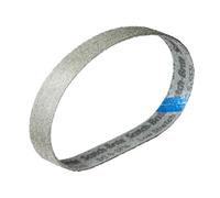 Lot de 5 bandes abrasives 3M Scotch-Brite SC-BS - 25 x 762 mm - Par exemple pour Holzmann BT75 230 V - Ponceuse à disque ou Dynabrade Dynabelter - A-sfn (super fin - grain 800) gris